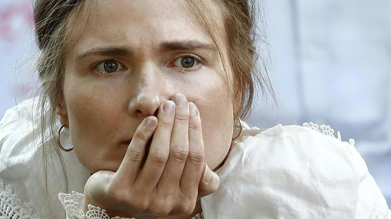 Die deutsche Autorin Valeria Gordeev bei der Eröffnung der 47. Tage der deutschsprachigen Literatur. Die deutsche Autorin Valeria Gordeev bei der Eröffnung der 47. Tage der deutschsprachigen Literatur.