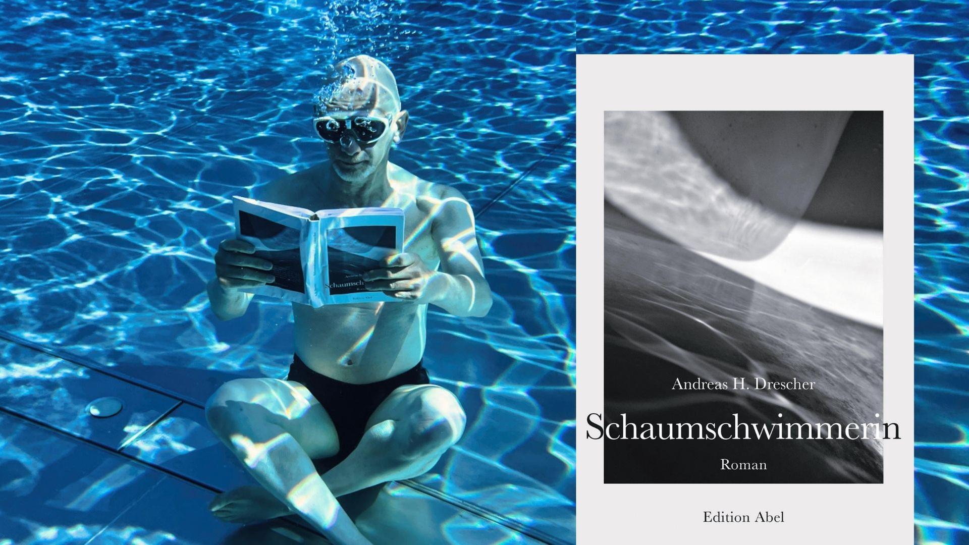 Andreas H. Drescher und sein Roman "Schaumschwimmerin" Andreas H. Drescher und sein Roman "Schaumschwimmerin"