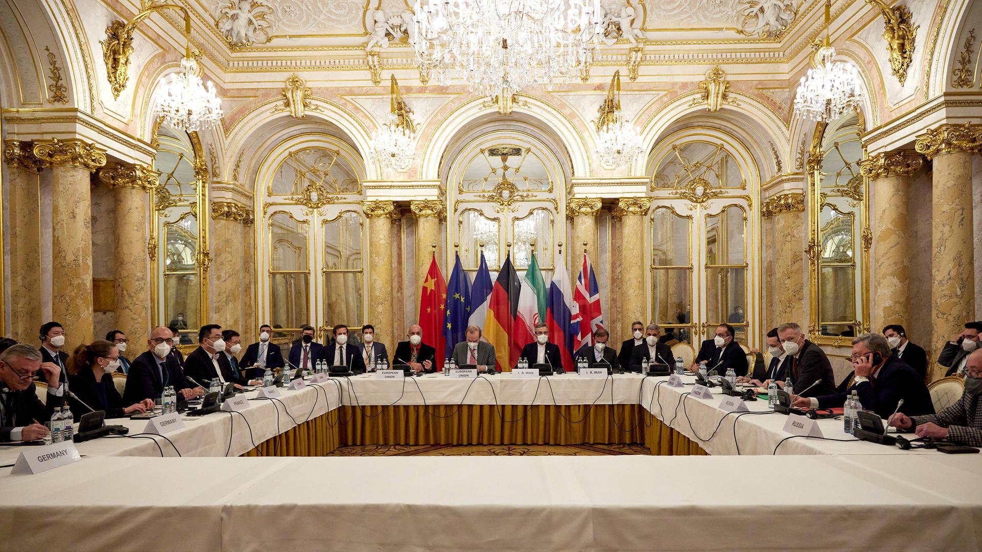 Treffen des Joint Comprehensive Plan of Action JCPOA in Wien Treffen des Joint Comprehensive Plan of Action JCPOA in Wien