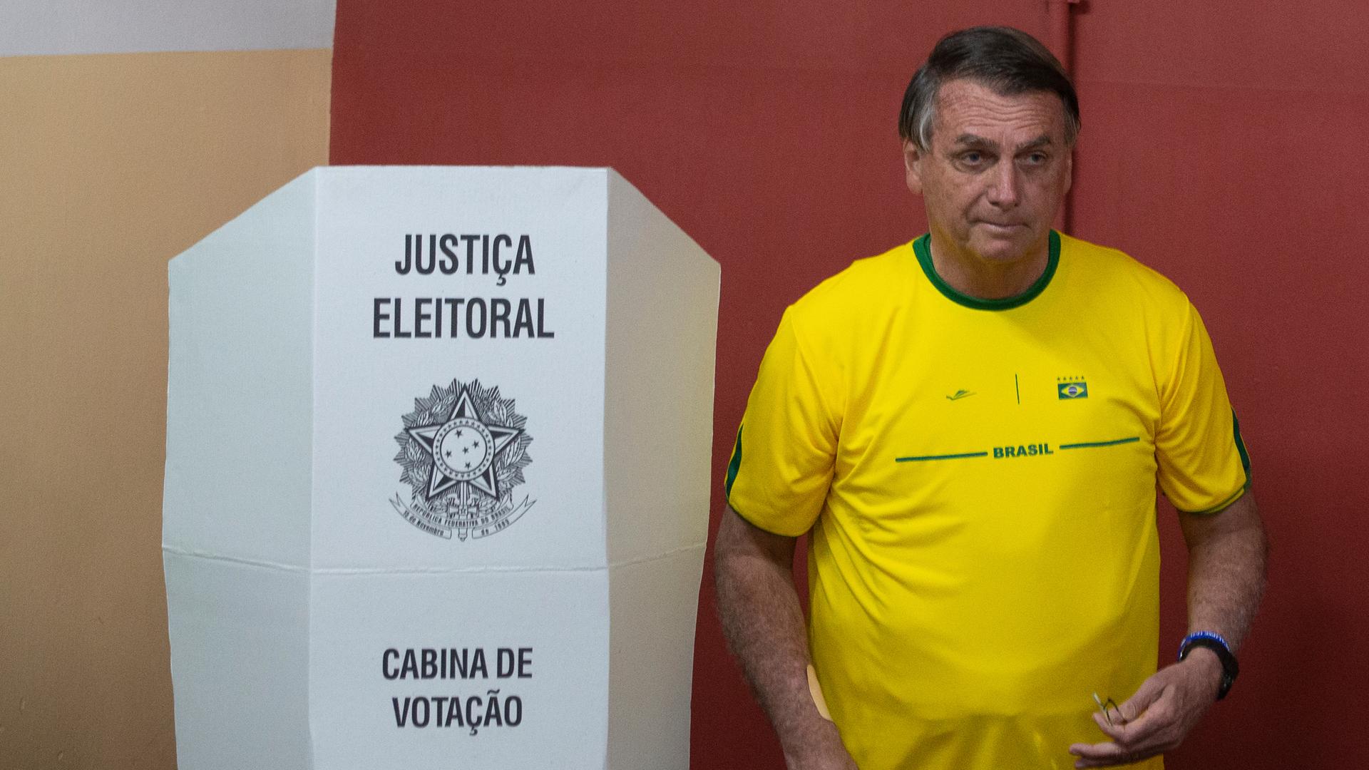 Brasiliens Präsident Jair Bolsonaro Brasiliens Präsident Jair Bolsonaro