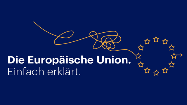Das Logo von"Die Europäische Union. Einfach erklärt."