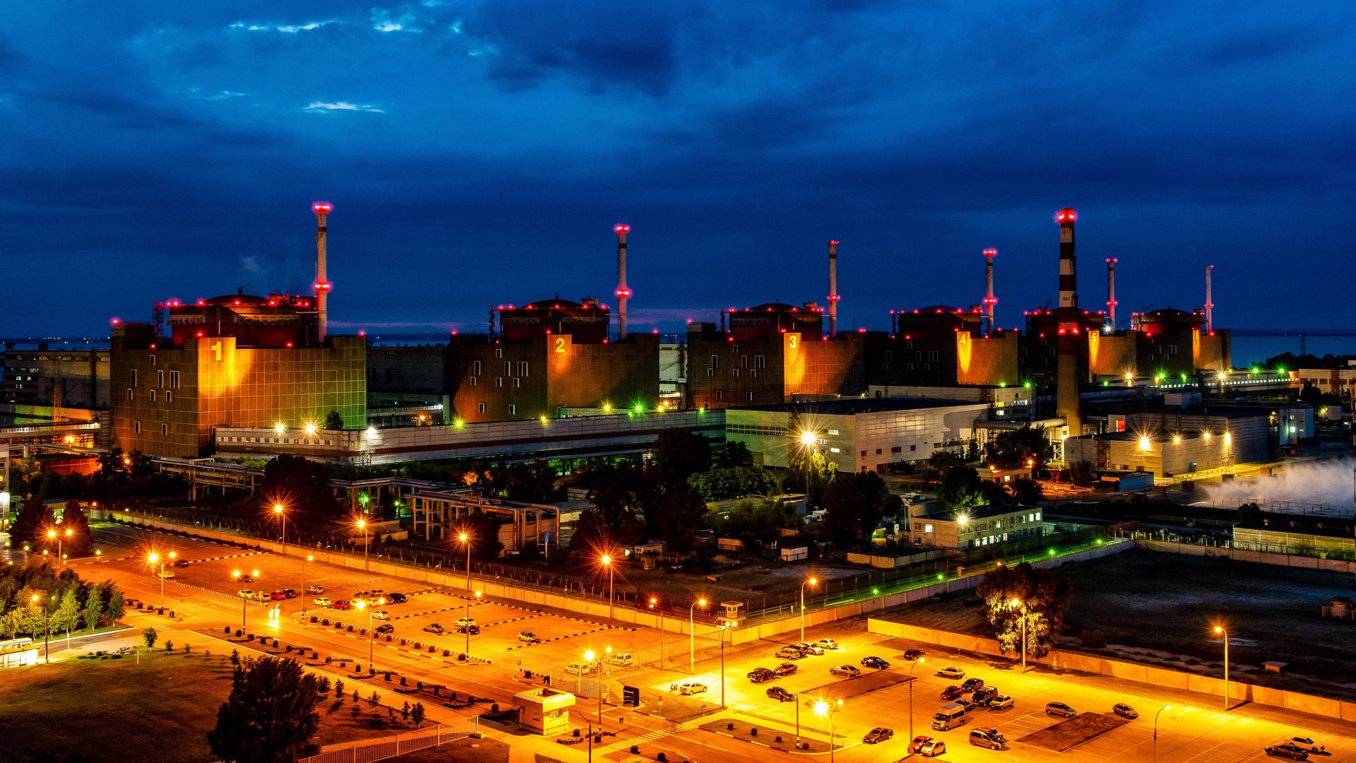 Die Sorge vor einem nukleraren Unfall im Atommeiler Saporischschja in der Ukraine wächst