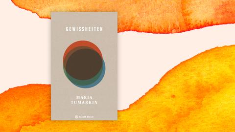 Cover von Maria Tumarkin: Gewissheiten auf orangenem Hintergrund.