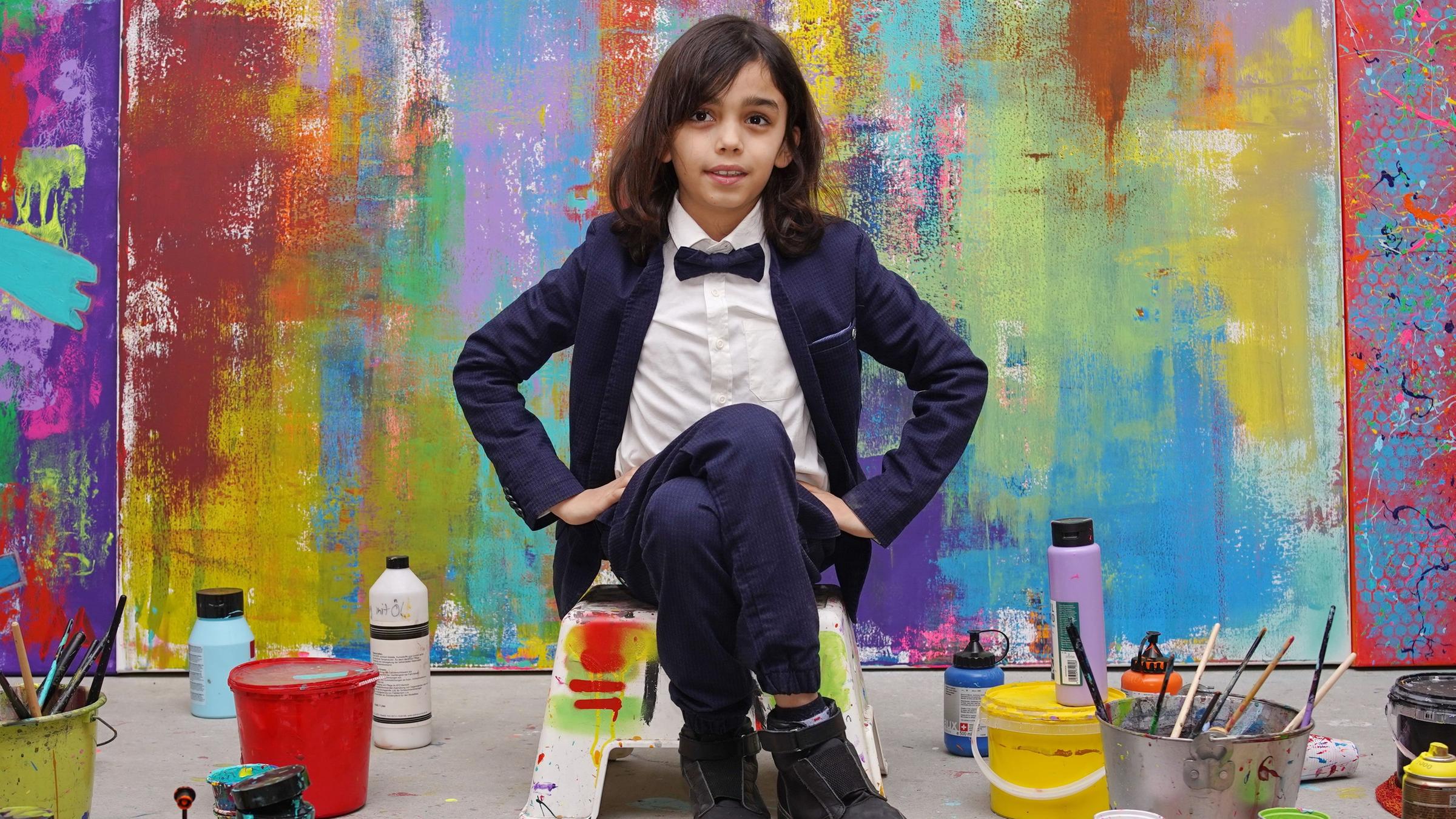 Der Künstler Mikail Akar.