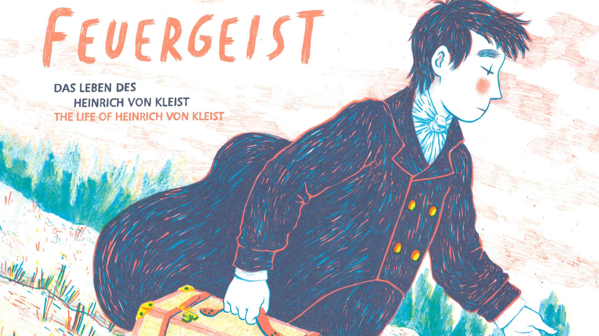 Das Cover der Graphic Novel "Feuergeist. Das Leben von Heinrich von Kleist" Das Cover der Graphic Novel "Feuergeist. Das Leben von Heinrich von Kleist"