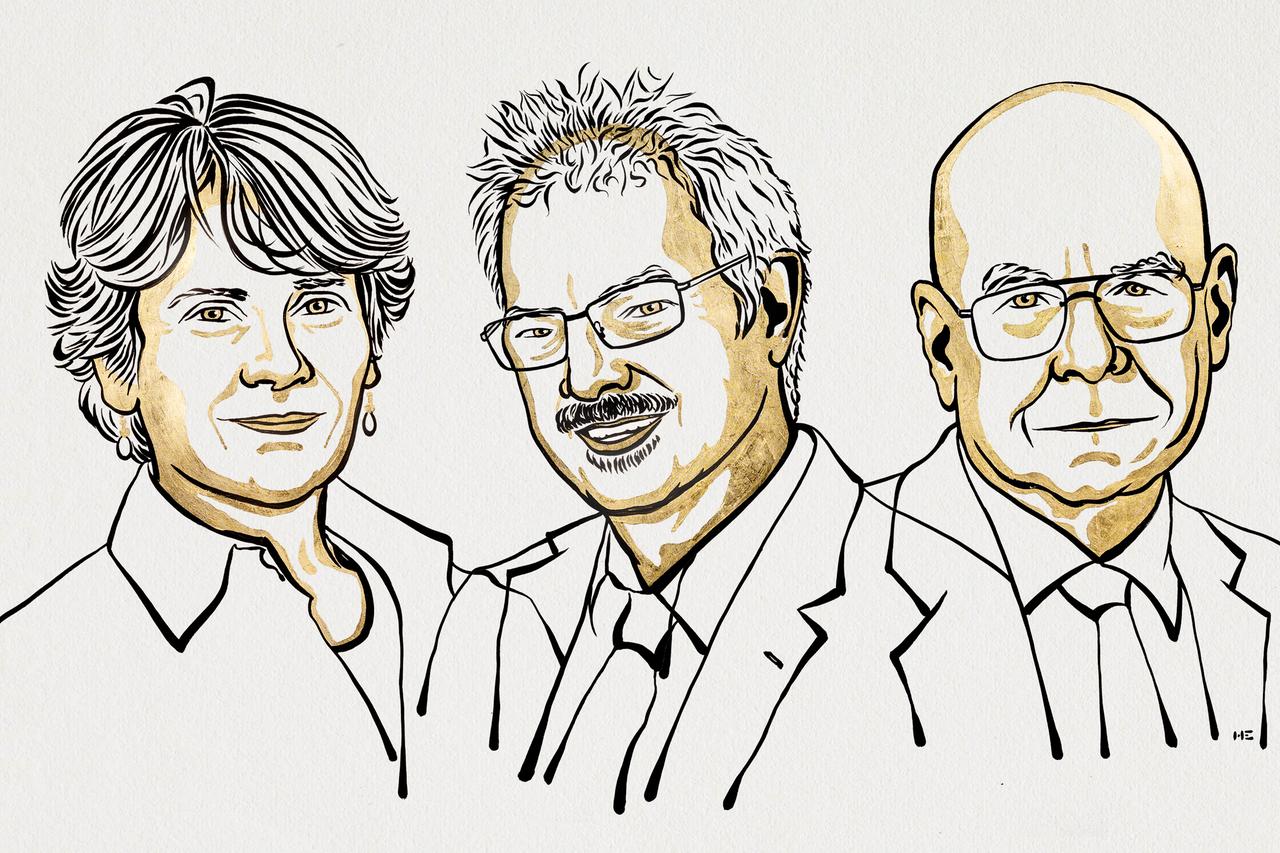 Die Chemie-Nobelpreisträger 2022: Carolyn R. Bertozzi, Morten Meldal, K. Barry Marshall