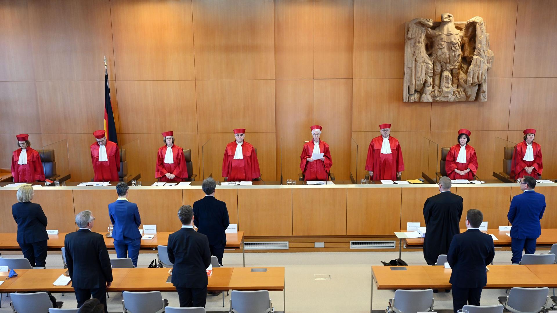 Bundesverfassungsgericht verkündet Urteil zu Merkel-Äußerungen