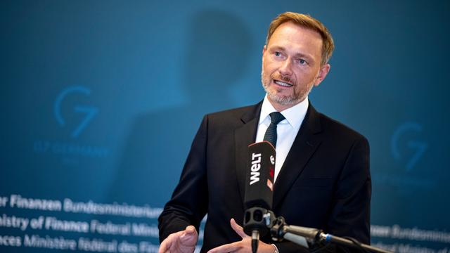 Berlin: Christian Lindner (FDP), Bundesminister der Finanzen, gibt ein Pressestatement.