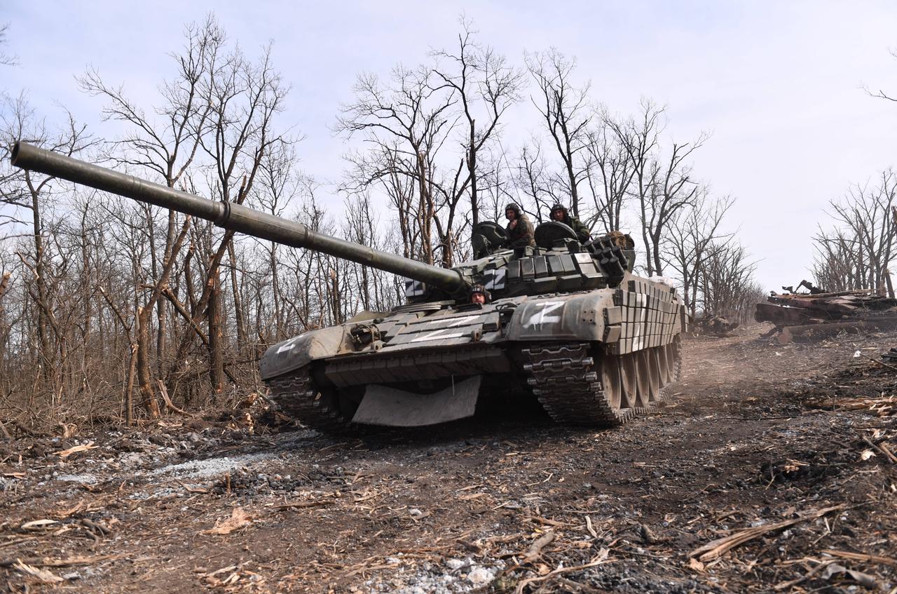 Ein russischer Panzer Ein russischer Panzer