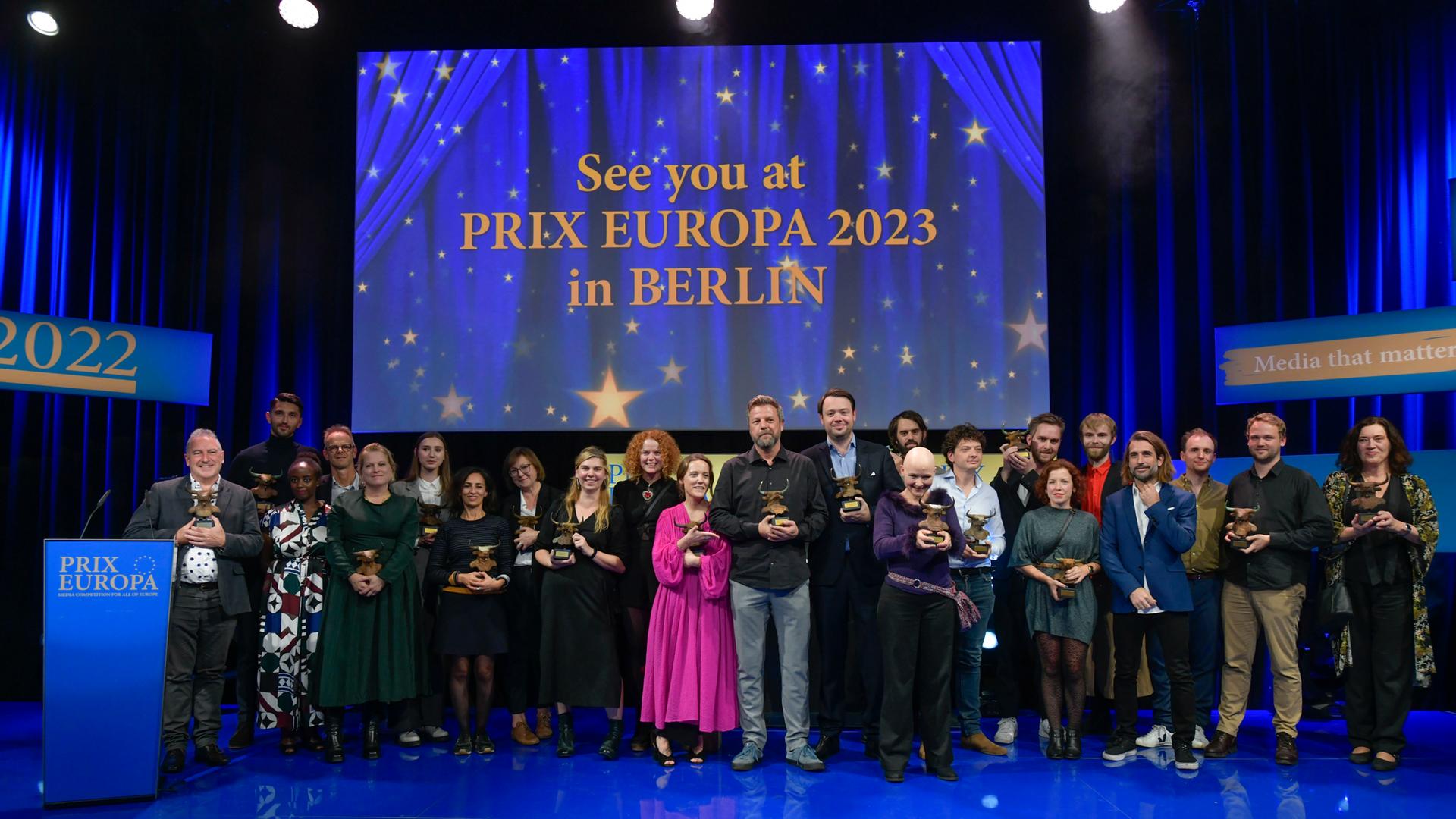 Preisverleihung Prix Europa 2022 in Potsdam
