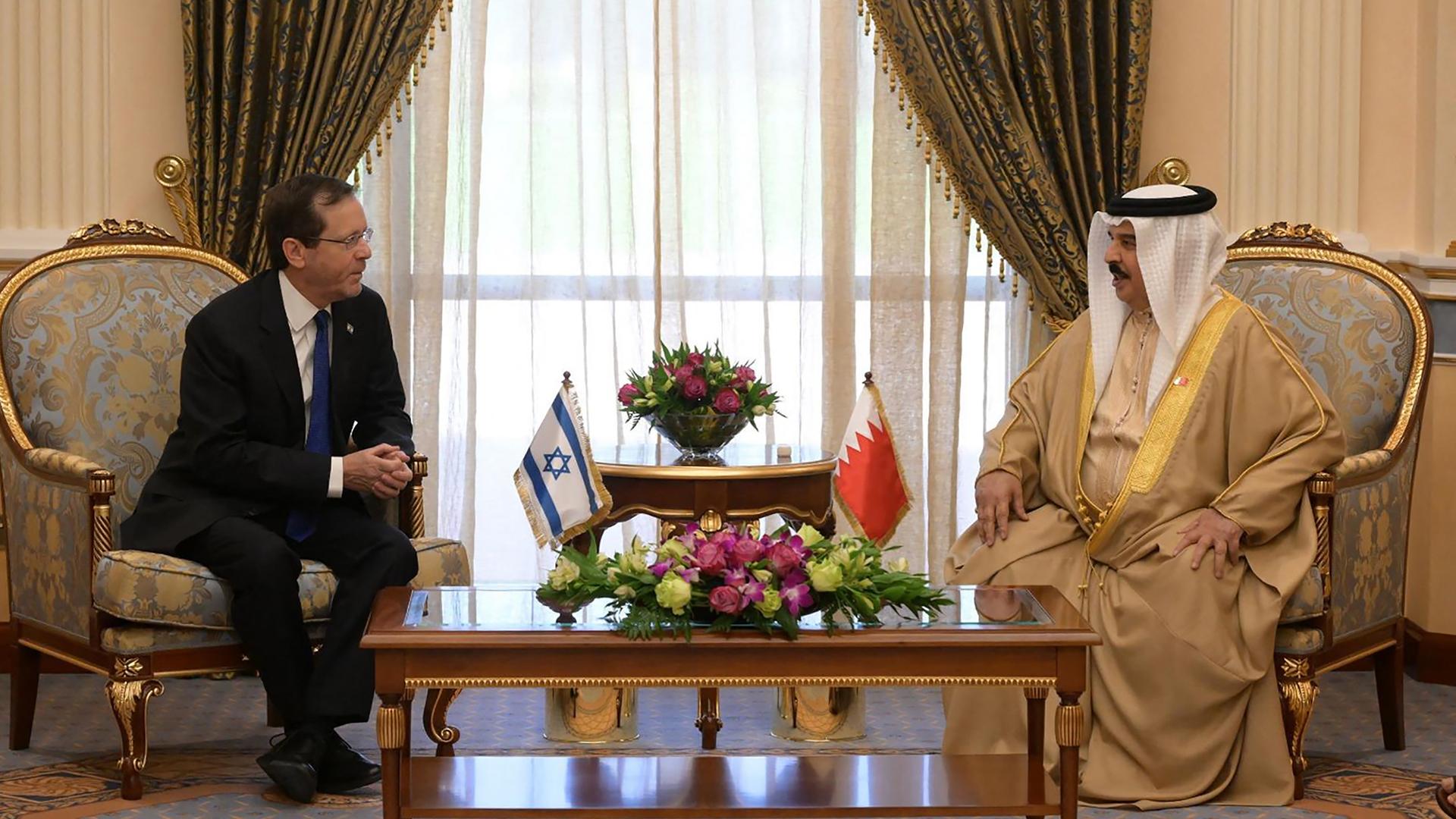 Staatsbesuch - Israels Präsident Herzog erstmals in Bahrain
