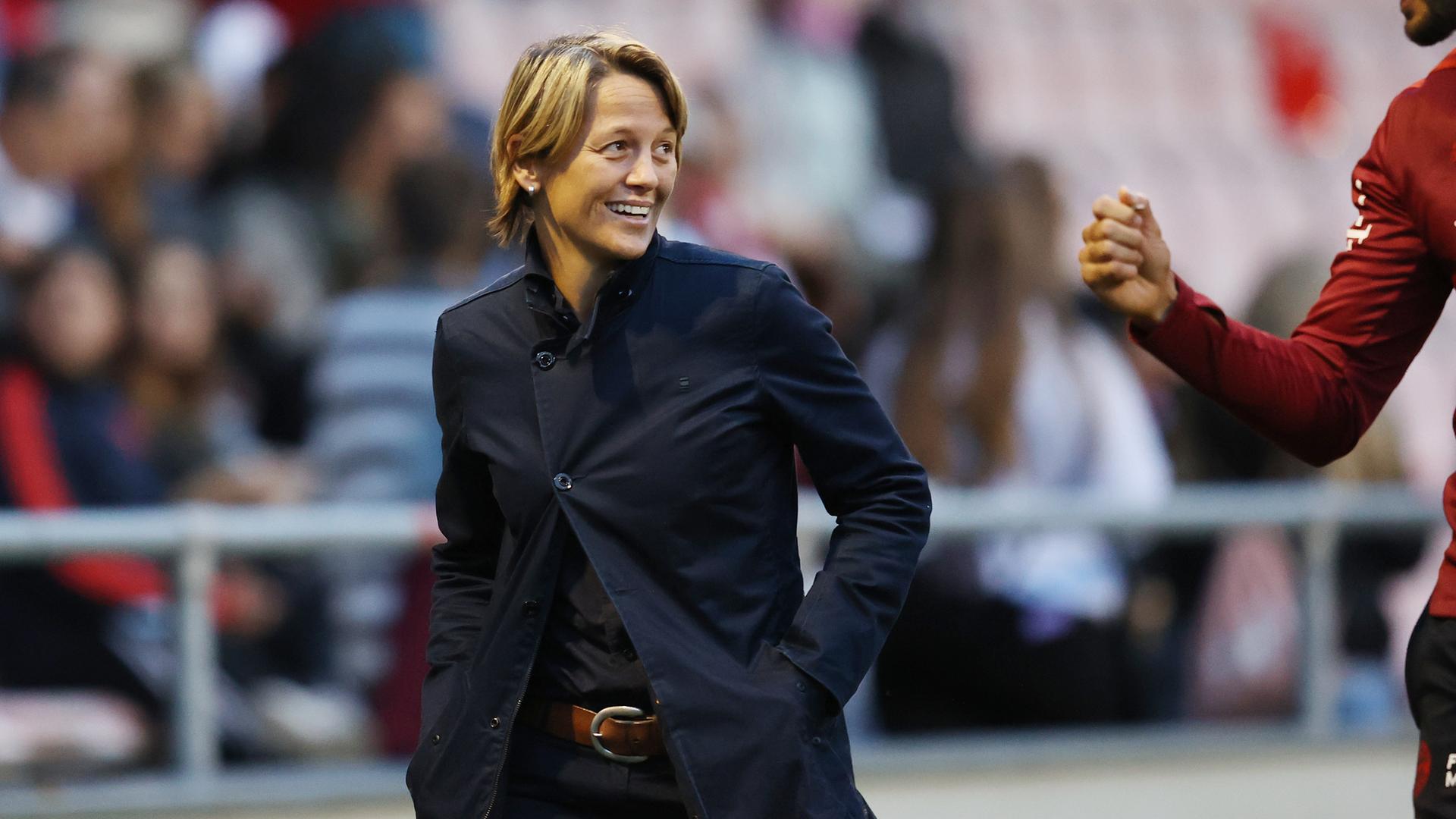 Bianca Rech, sportliche Leiterin des FC Bayern München Bianca Rech, sportliche Leiterin des FC Bayern München