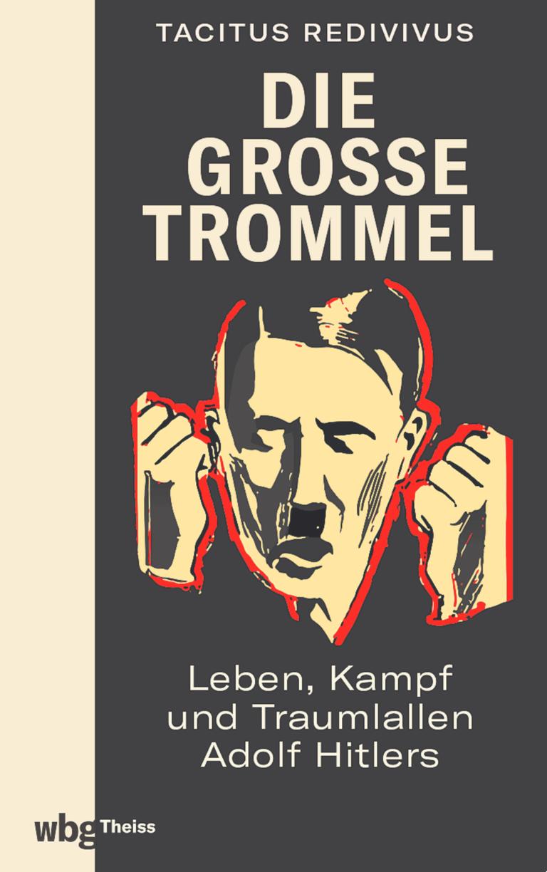Auf dem Cover ist eine Grafik mit einem stilisierten Hitler-Porträt zu sehen. Darauf der Buchtitel und der Autorenname. Auf dem Cover ist eine Grafik mit einem stilisierten Hitler-Porträt zu sehen. Darauf der Buchtitel und der Autorenname.