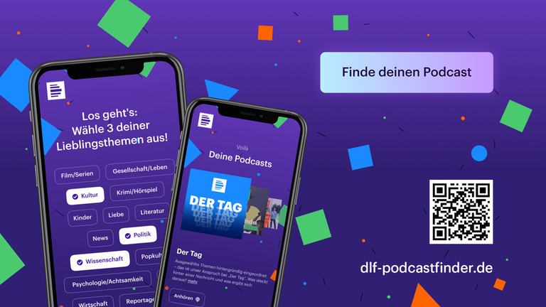 Finden Sie den perfekten Podcast mit dem neuen Dlf Podcastfinder Finden Sie den perfekten Podcast mit dem neuen Dlf Podcastfinder