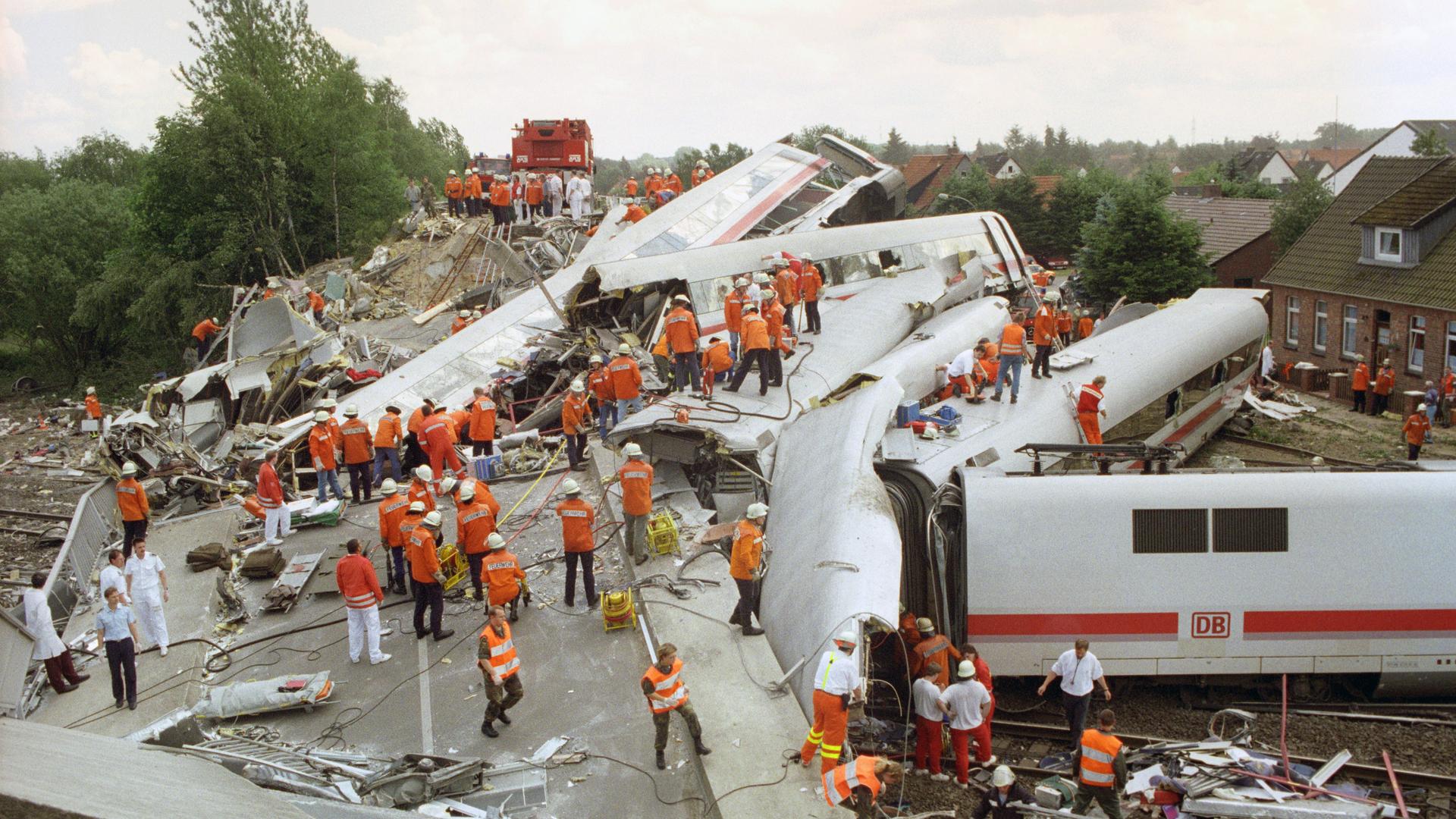 Eschede Zugunglück mit vielen Folgen vor 25 Jahren