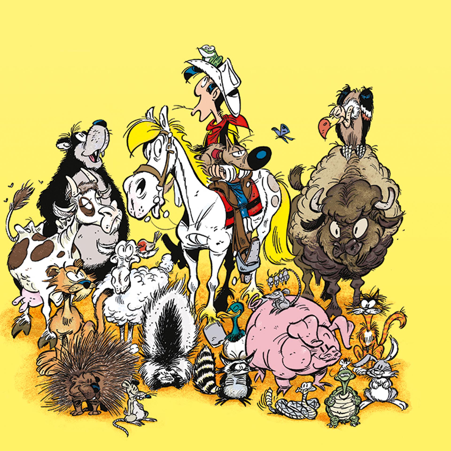 Lucky-Luke-Comic „Rantanplans Arche“ – Showdown mit Veganer