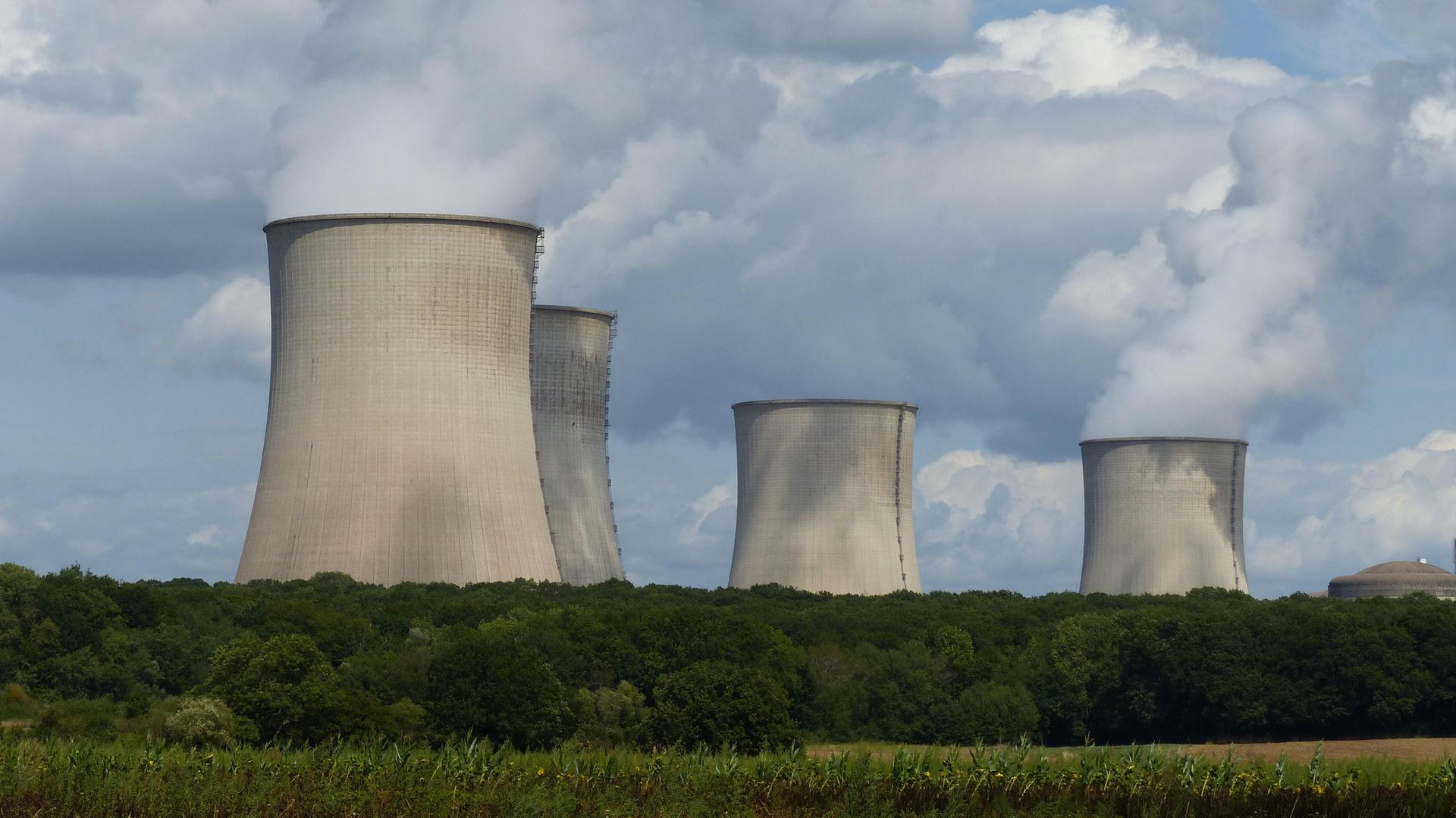 Kernkraftwerk von Cattenom in Frankreich im Januar 2021 Kernkraftwerk von Cattenom in Frankreich im Januar 2021