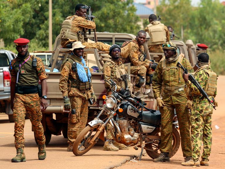 Soldaten von Ibrahim Traoré. Quelle: picture alliance