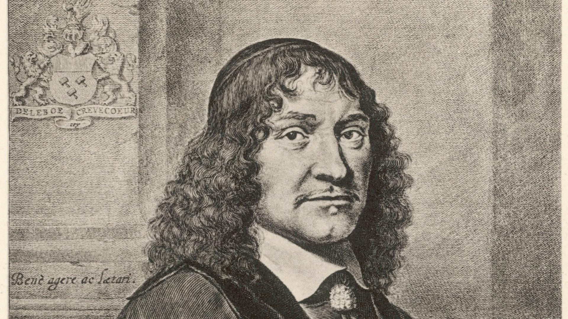 Ein Druck, der Franciscus Sylvius im Porträt zeigt. Der Mediziner wurde 1614 als Franz de la Boe in Hanau geboren. Ein Druck, der Franciscus Sylvius im Porträt zeigt. Der Mediziner wurde 1614 als Franz de la Boe in Hanau geboren.