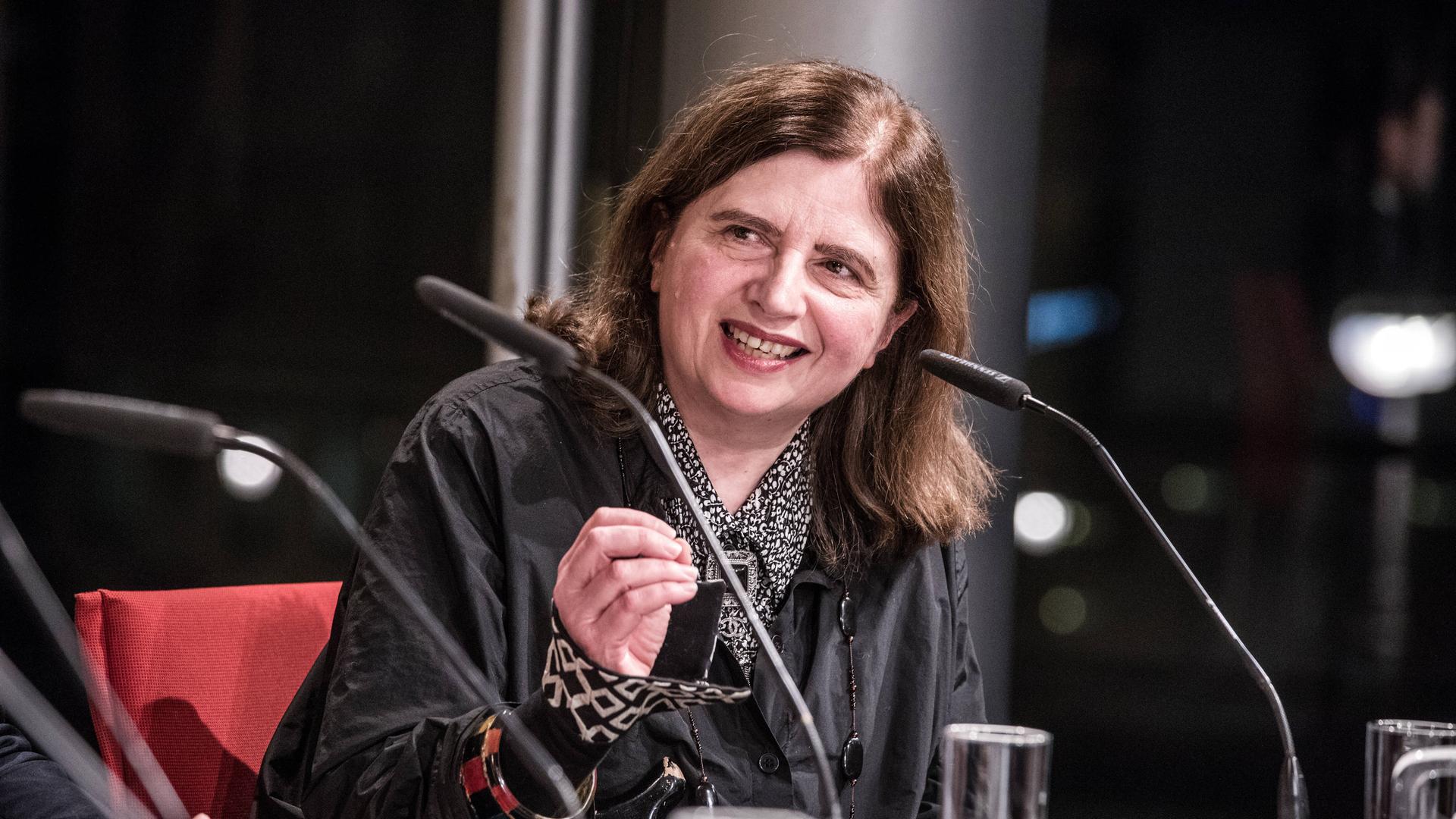 Sibylle Lewitscharoff bei einer Lesung in der Berliner Akademie der Künste am 15.01.2019 Sibylle Lewitscharoff bei einer Lesung in der Berliner Akademie der Künste am 15.01.2019