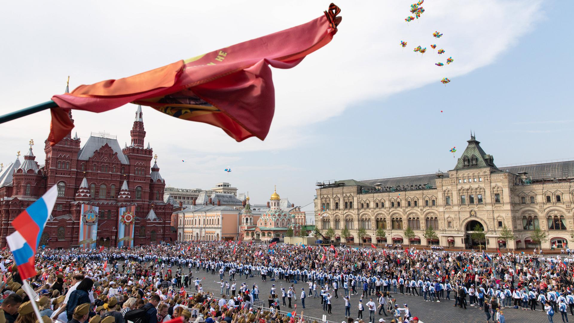 Militärparade am "Tag des Sieges" in Moskau 2019 Militärparade am "Tag des Sieges" in Moskau 2019