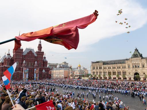 Militärparade am "Tag des Sieges" in Moskau 2019 