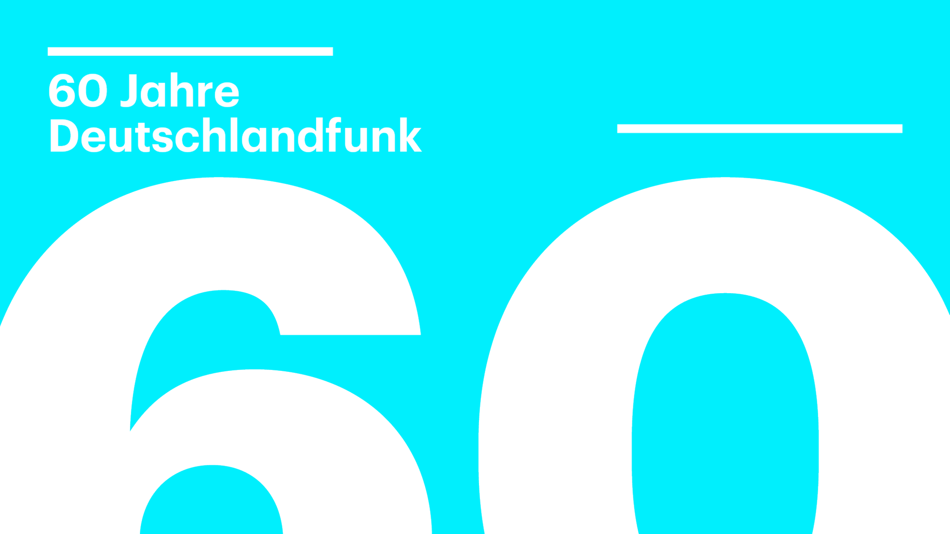 60 Jahre Deutschlandfunk 60 Jahre Deutschlandfunk