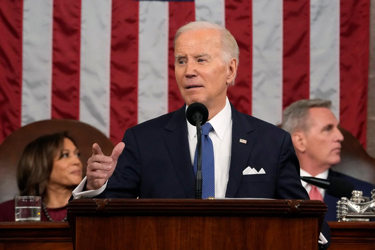 Joe Bidens Rede an die Nation am 7.2.2023 Joe Bidens Rede an die Nation am 7.2.2023