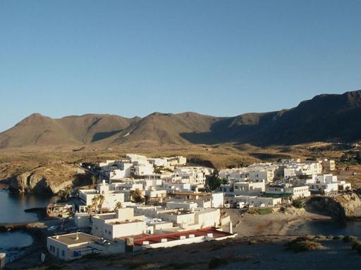 Das Dorf La Isleta del Moro in Andalusien