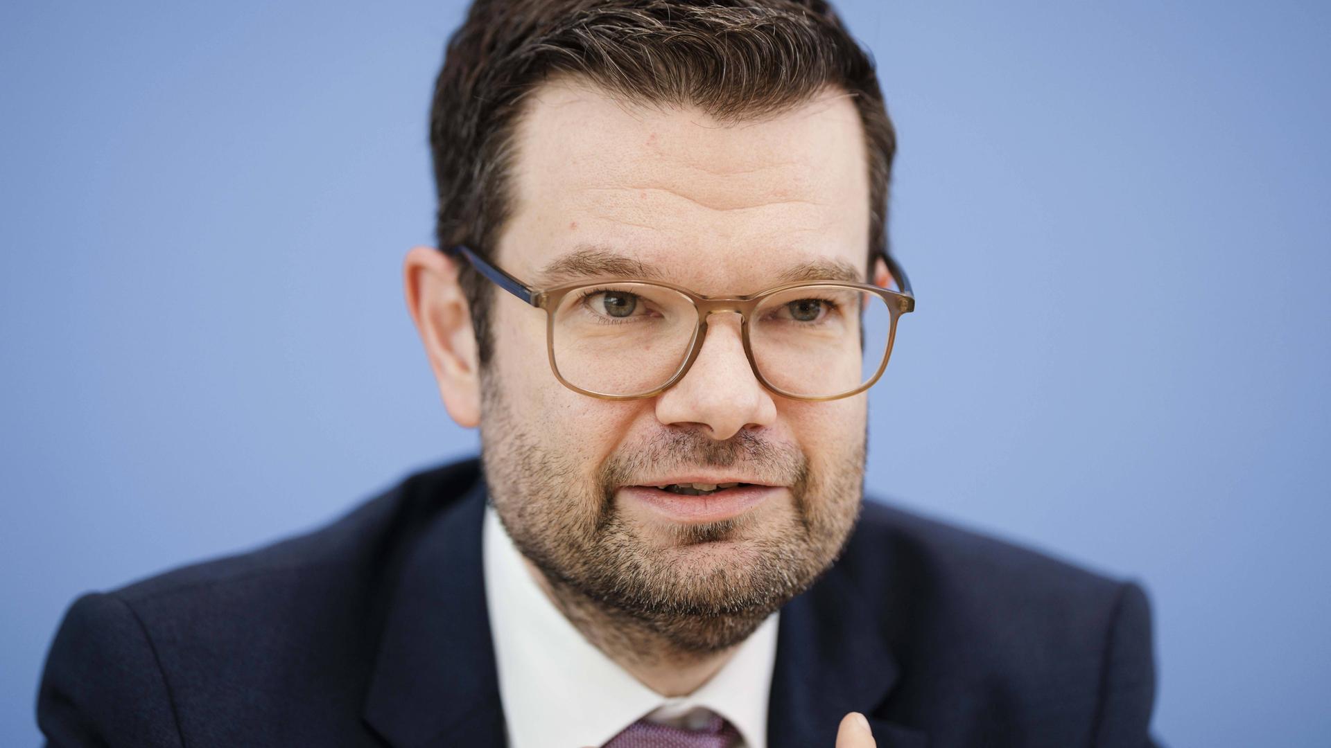 Bundesjustizminister Marco Buschmann (FDP) im Porträt