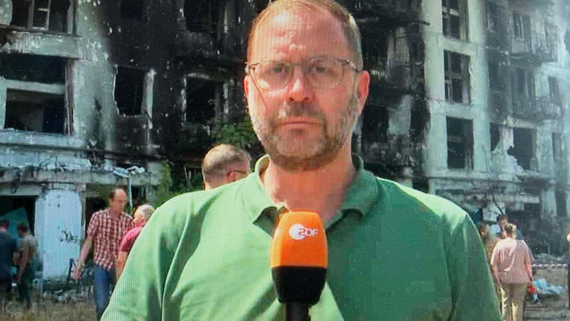 ZDF Russland-Reporter Winand Wernicke ZDF Russland-Reporter Winand Wernicke