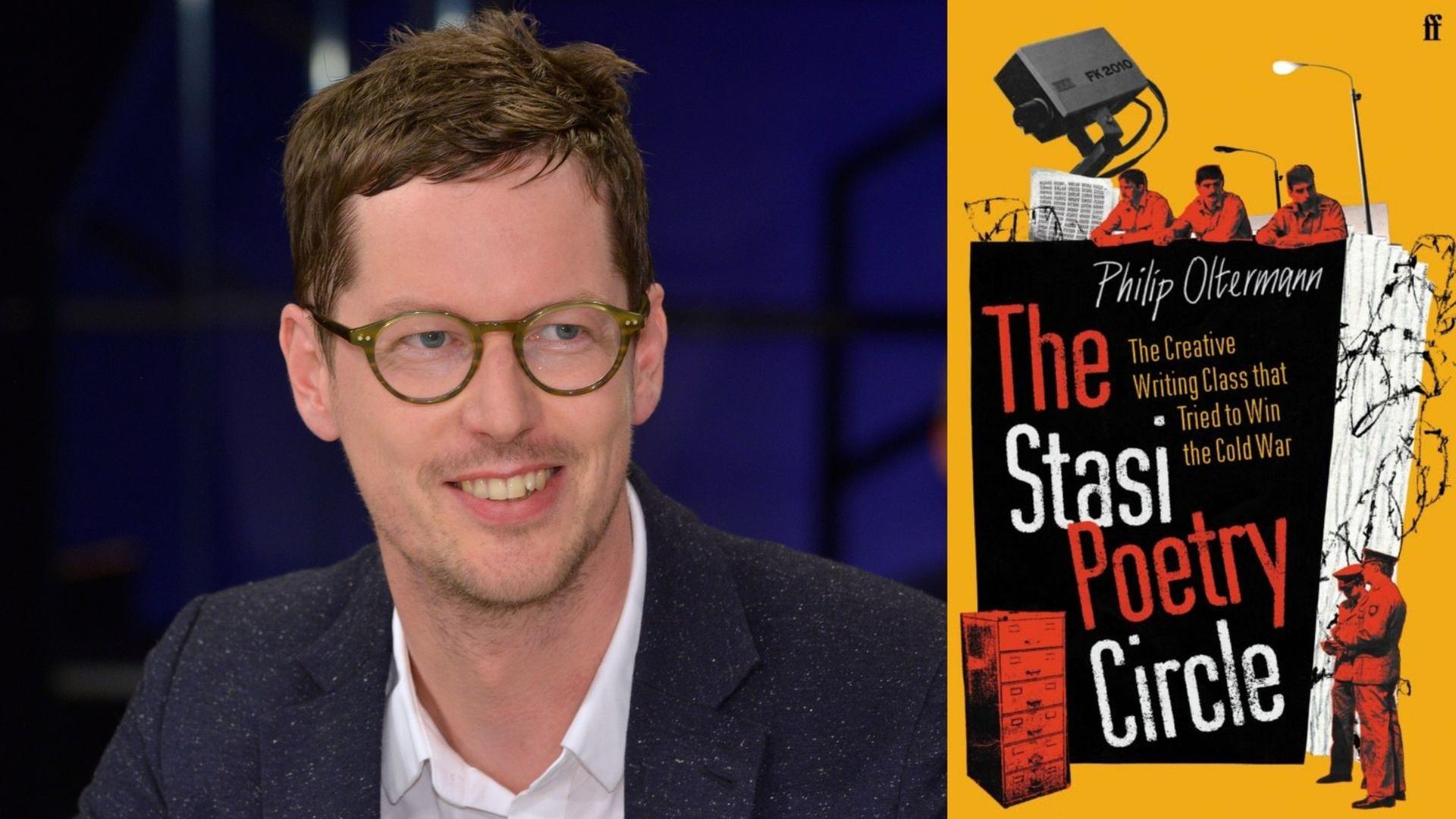 Philip Oltermann: "The Stasi Poetry Circle"
Zu sehen sind der Autor und das Buchcover Philip Oltermann: "The Stasi Poetry Circle"
Zu sehen sind der Autor und das Buchcover
