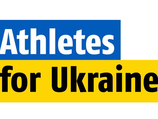 Das Logo des Vereins "Athletes for Ukraine" Das Logo des Vereins "Athletes for Ukraine"