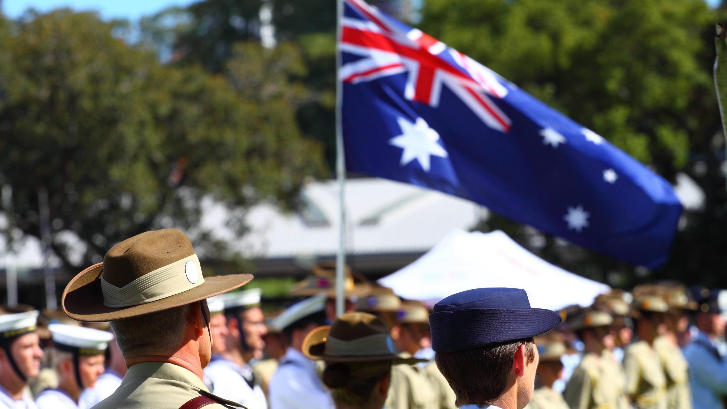 Anzac Day 2022 in Perth, Australien