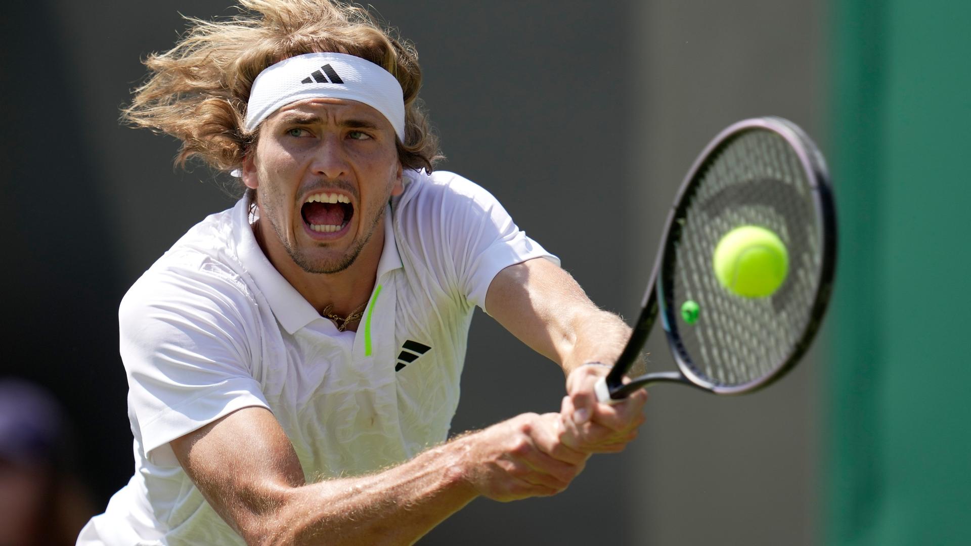 Wimbledon - Alexander Zverev In Runde Drei