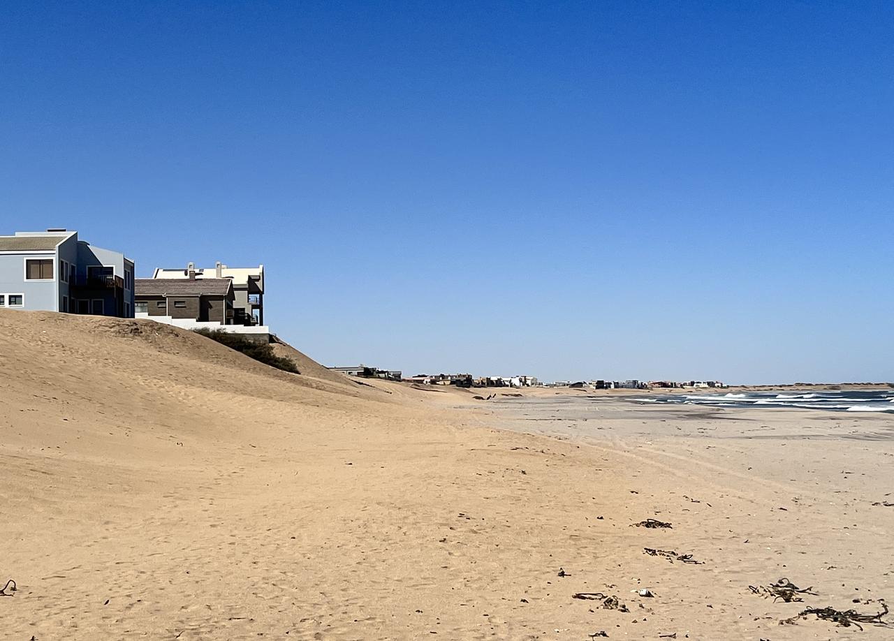 Der Strand von Henties Bay. Der Strand von Henties Bay.
