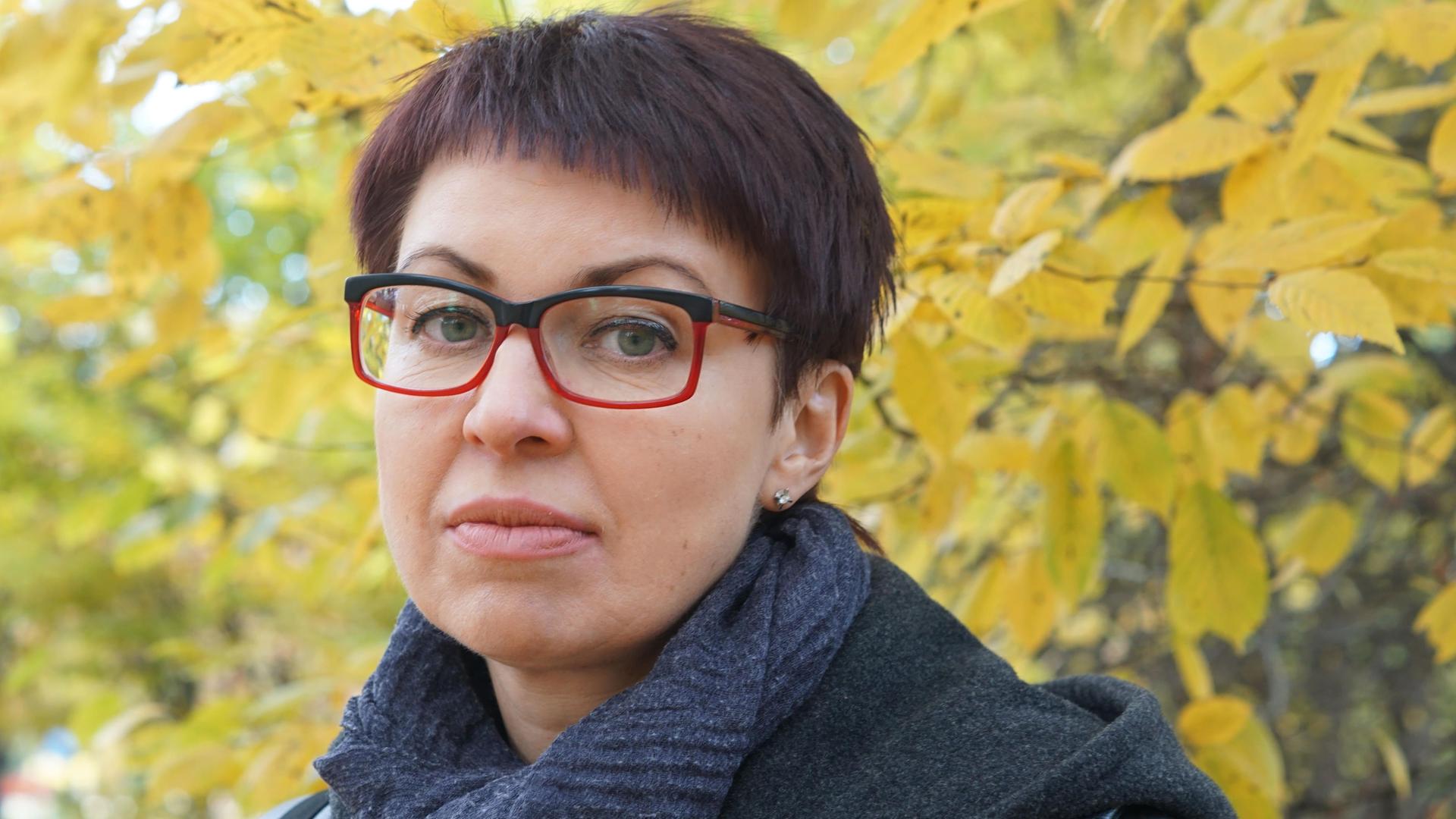 Die ukrainische Schriftstellerin Natalka Sniadanko