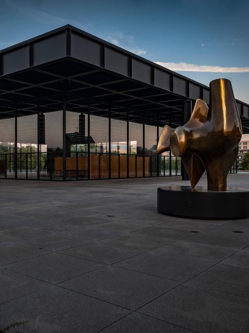 Die Neue Nationalgalerie in Berlin.