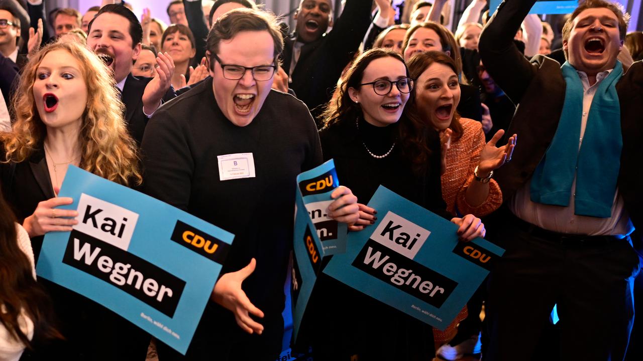 Wiederholungswahl Berlin - Erste Hochrechnung bestätigt starke CDU ...