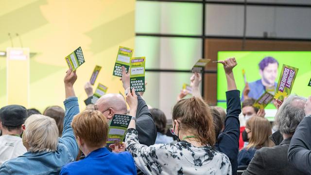 Bündnis 90/Die Grünen 1. Ordentlicher Länderrat 2022 in Düsseldorf (Kleiner Parteitag)
