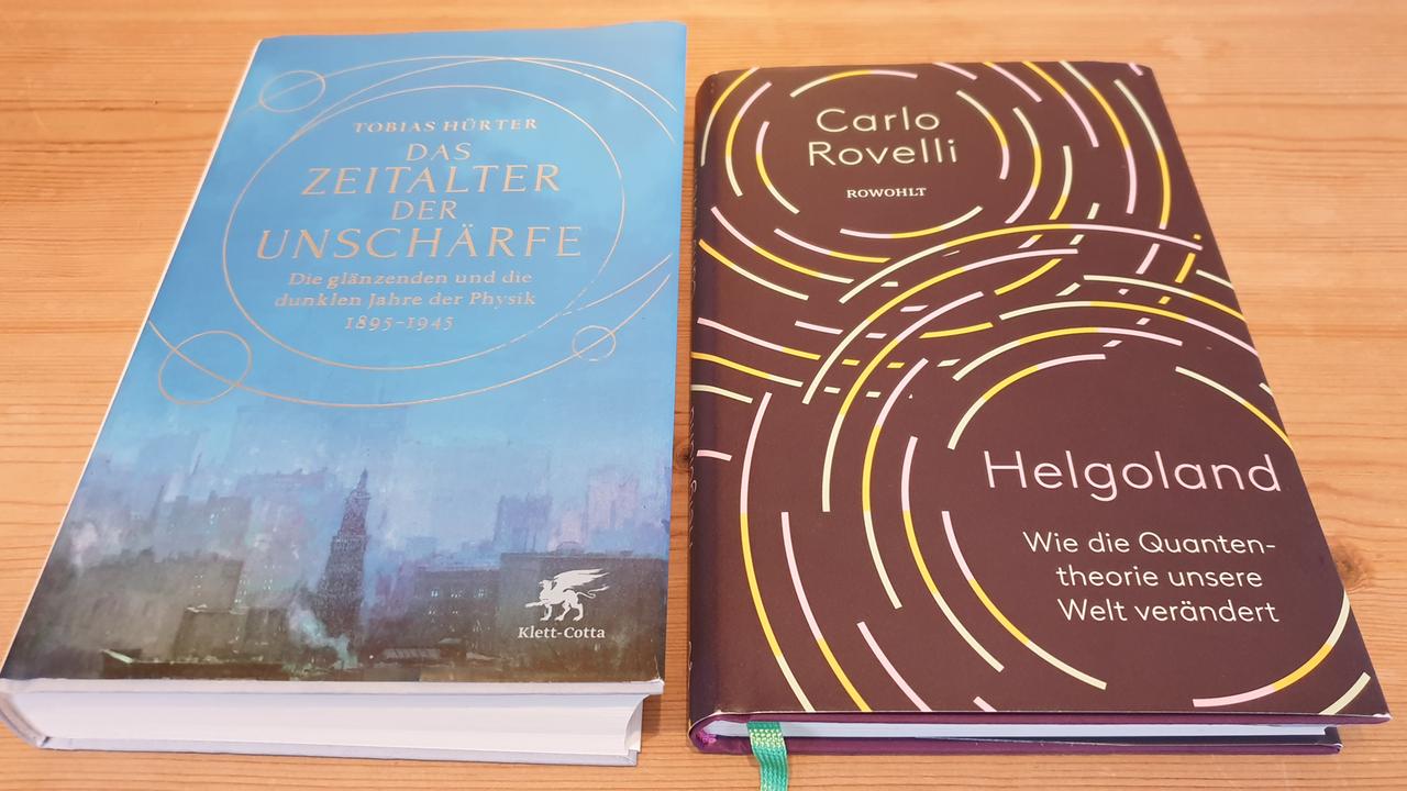 Die Cover der neuen Sachbücher von Tobias Hürter und Carlo Rovelli. Die Cover der neuen Sachbücher von Tobias Hürter und Carlo Rovelli.