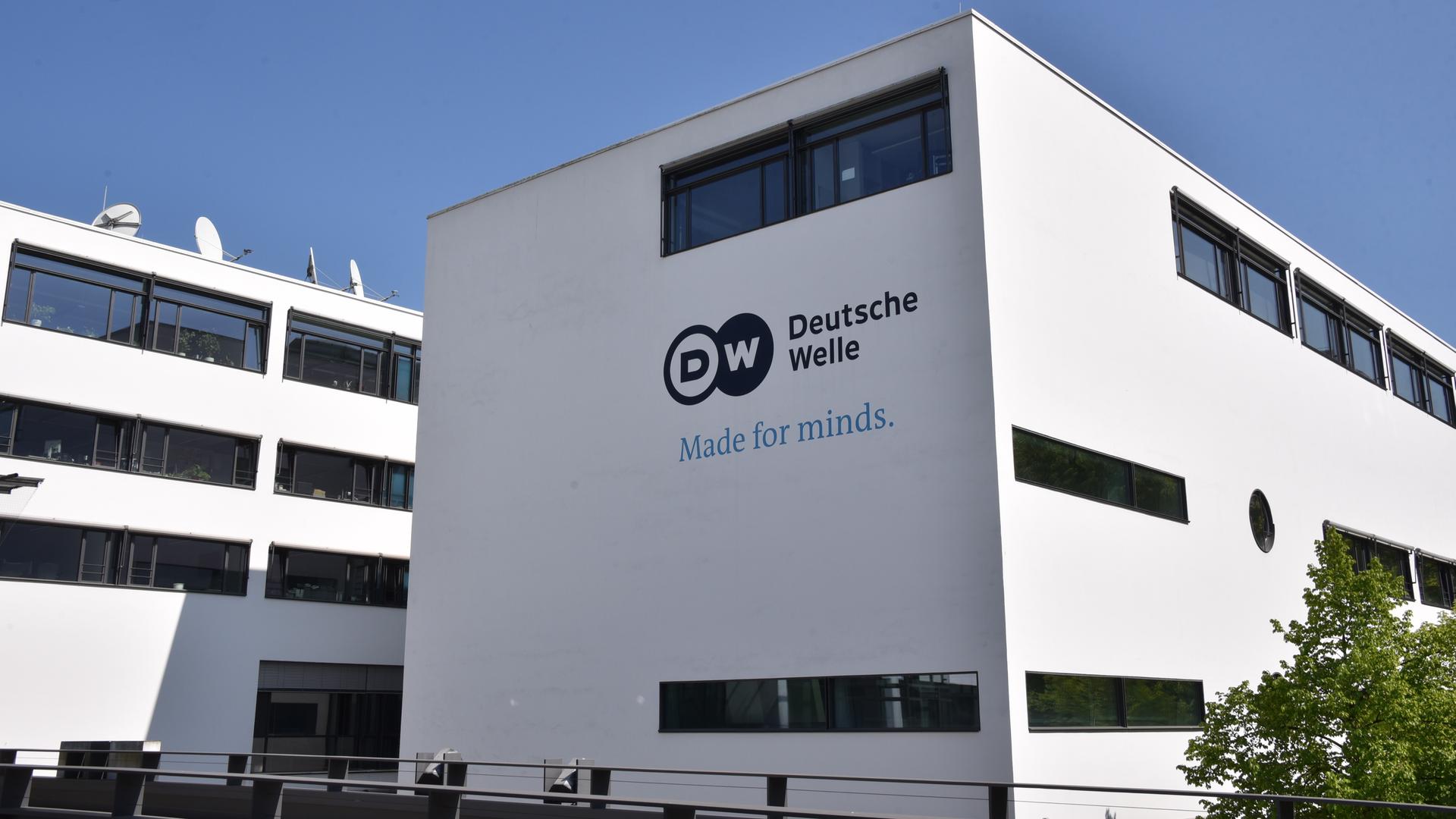 Das Gebäude von der Deutschen Welle in Bonn.