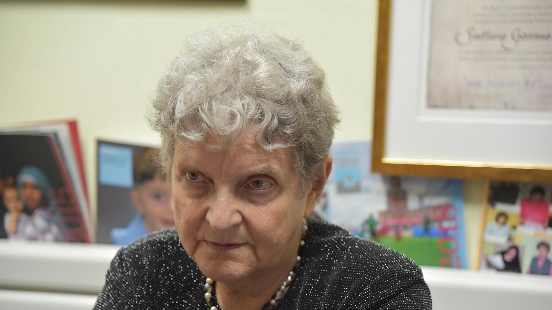 Die russische Menschenrechtlerin Swetlana Gannuschkina Die russische Menschenrechtlerin Swetlana Gannuschkina