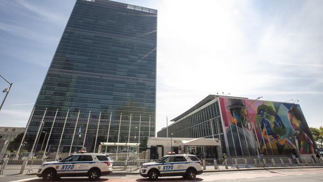 NEW YORK, USA - SEPTEMBER 17: Security measures are taken ahead of the 77th session of the United Nations General Assembly, on September 17, 2022 in New York, United States. Aytac Unal / Anadolu Agency