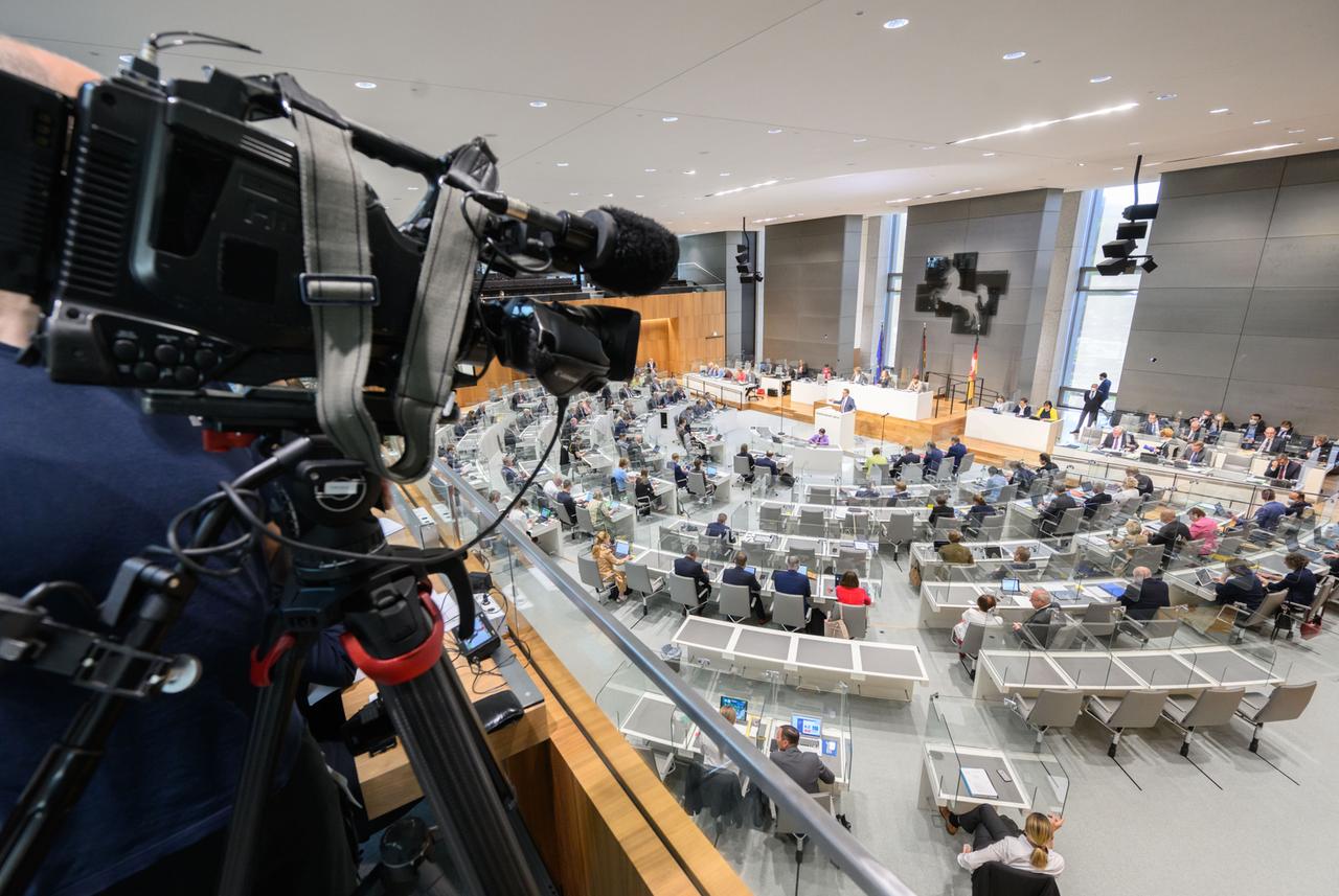 Der niedersächsische Landtag in Hannover Der niedersächsische Landtag in Hannover