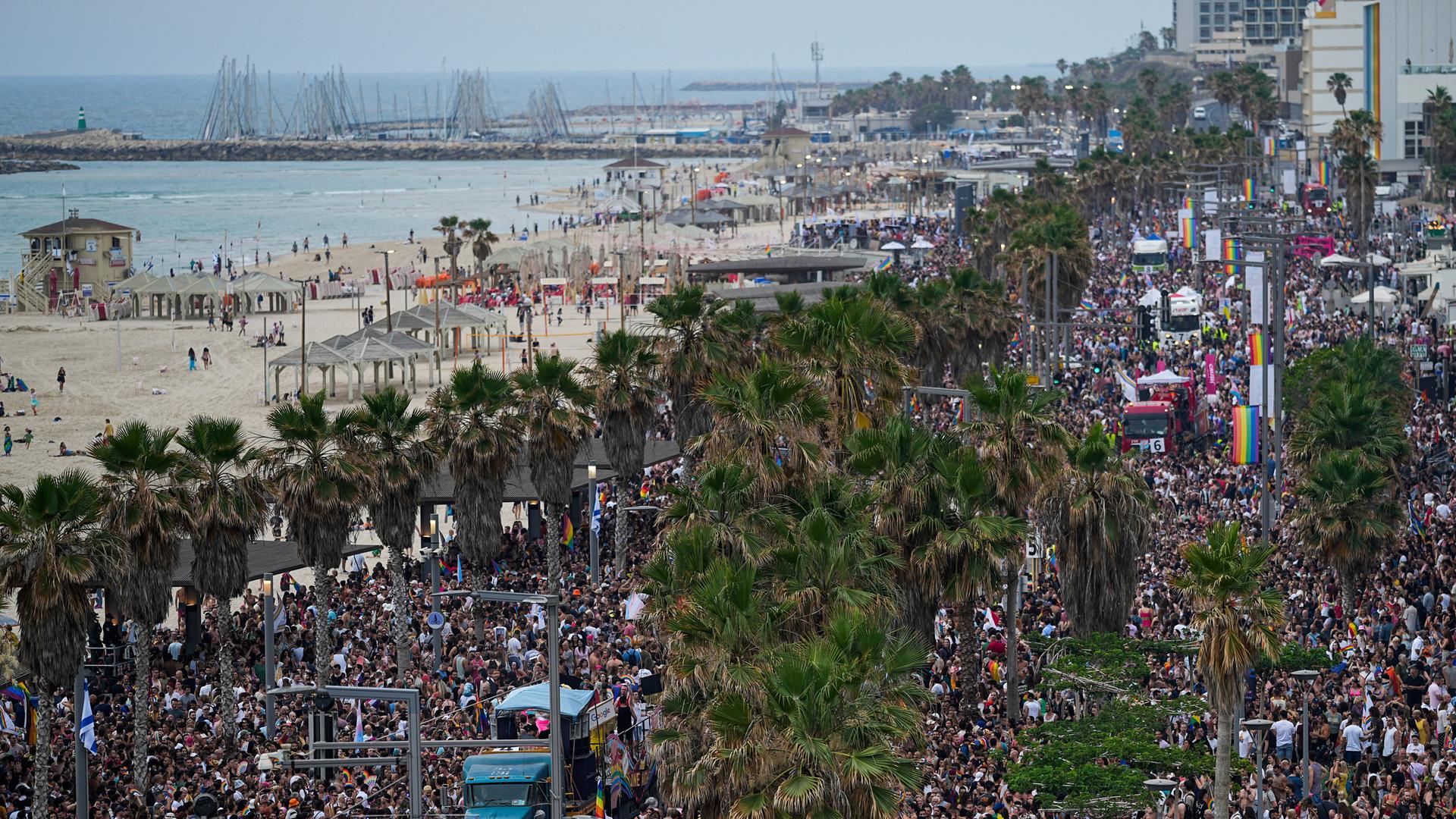 LGBTQ - Rund 150.000 Menschen feiern bei Pride-Parade in Tel Aviv