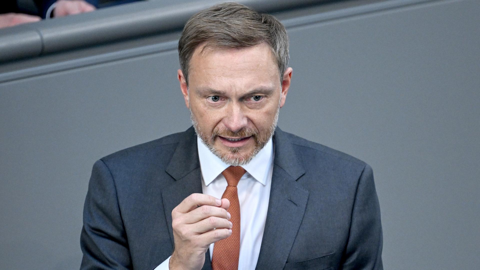 Energiekrise - Lindner zu 200-Milliarden-Paket: In Ausnahmesituation dürfen auch finanzpolitische Ausnahmeinstrumente genutzt werden
