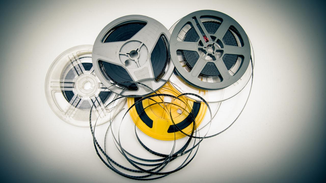 Filmspulen, Tonbaender, Symbolbild, Feature-Antenne Outtakes Filmspulen, Tonbaender, Symbolbild, Feature-Antenne Outtakes