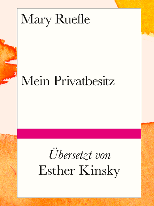 Auf dem weißen Cover des Buchs stehen der Name der Autorin, der Titel und der Name der Übersetzerin. 