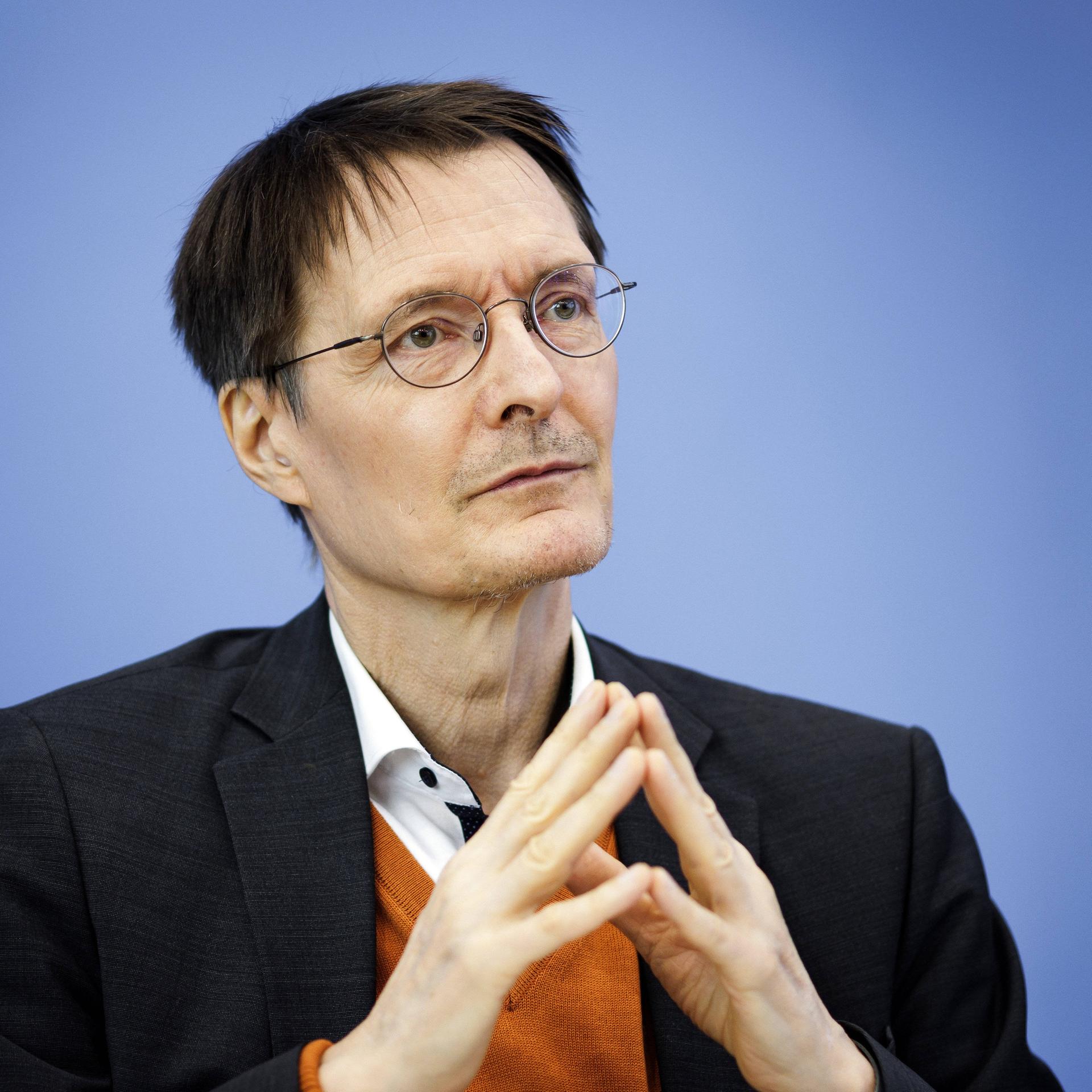 Ein Porträt von Karl Lauterbach.